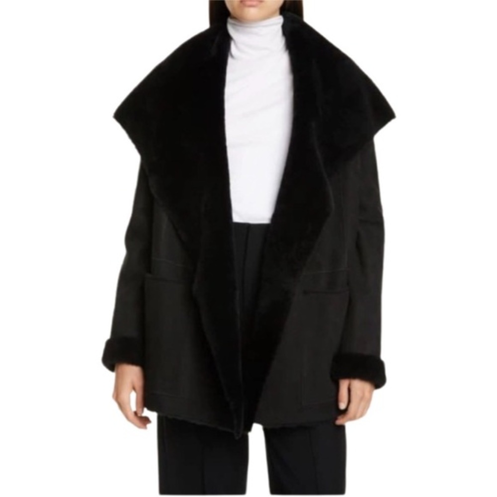 VINCE GENUINE SHEARLING COAT